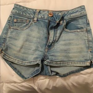 american eagle jean shorts